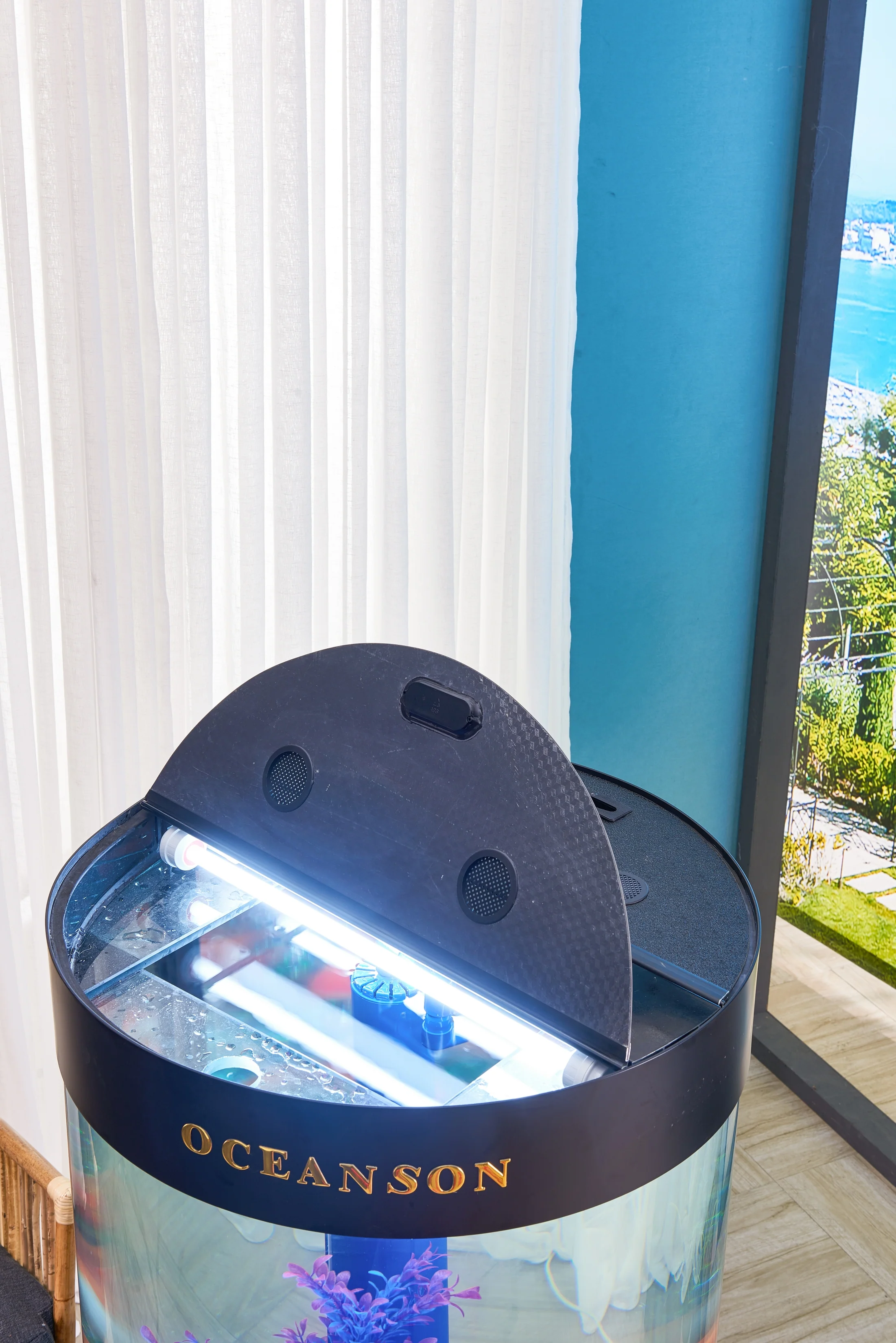 Oceanson V5-O80 80cm (D) Aquarium Round Tank with Stand and Sump - Image 5